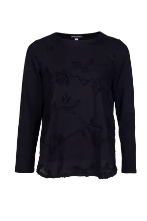 HighVisibility Trim Serene Ease Top | Black | 4561B1