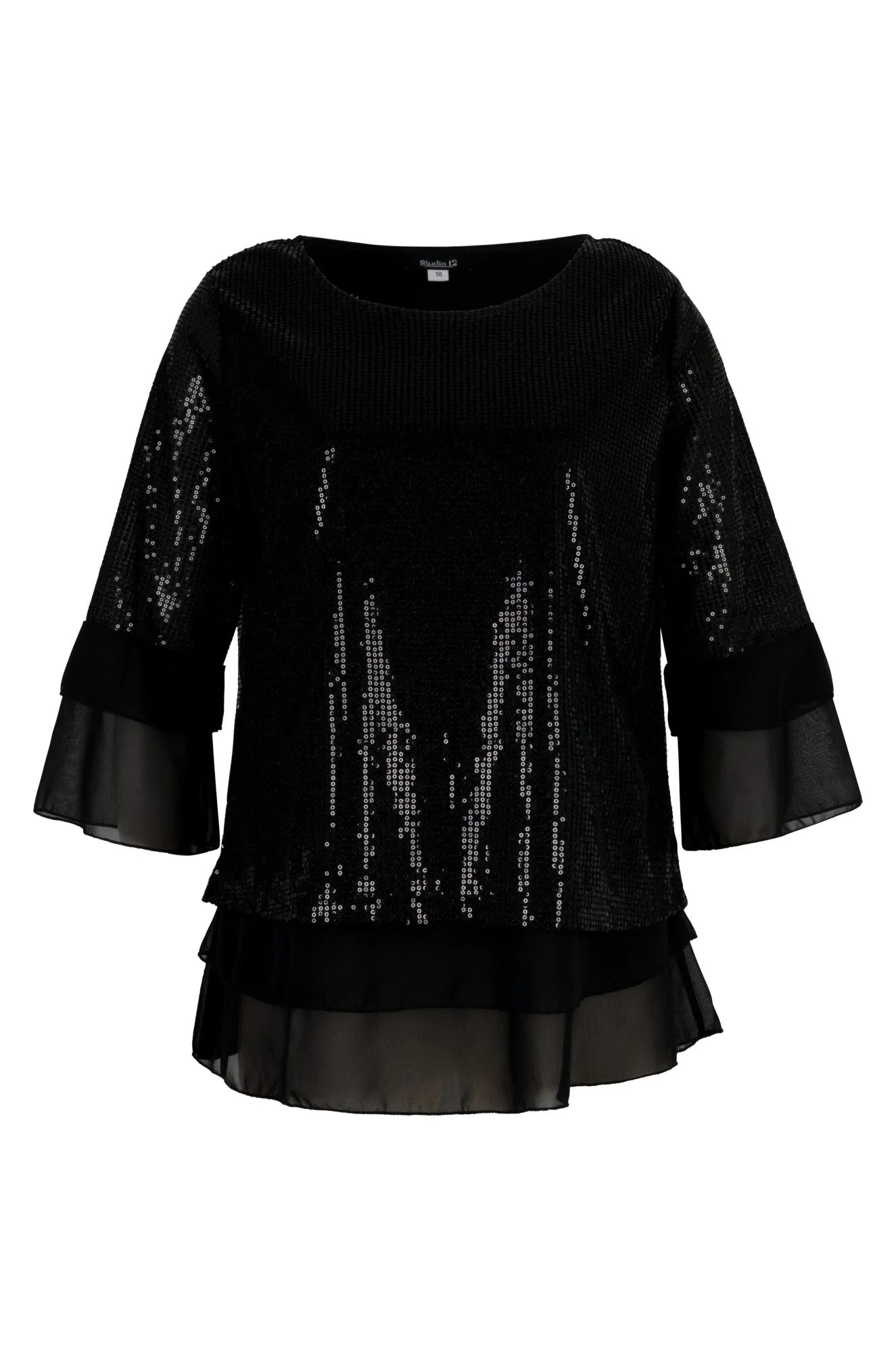 SnagFree Surface Recycled Polyester Top | Black | 8242B1