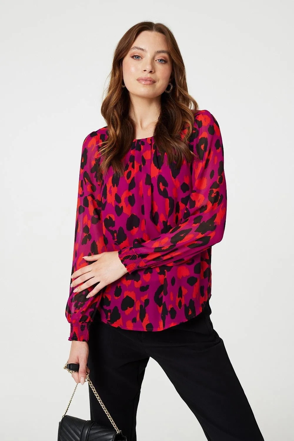 African Bold Top | FUCHSIA | 21BB1