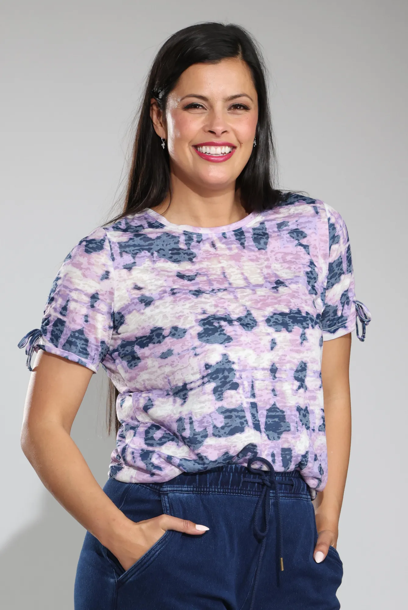 Hike Fit Top | Lilac Indigo Abstract | 6062C1
