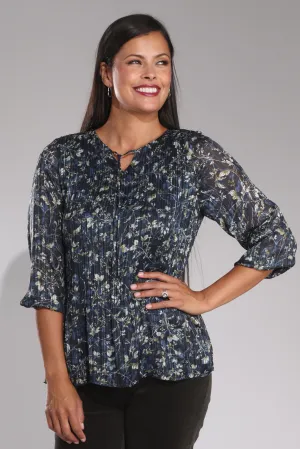 Top | Navy Olive Stem | 8561B1 Sporty Gear