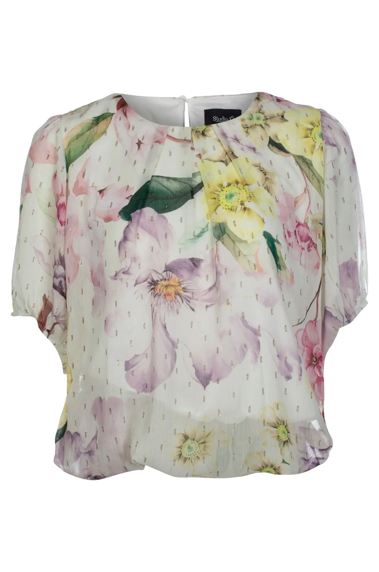 Top | Pastel Multi Garden | 8561C1 Fresh Glow CompactFold