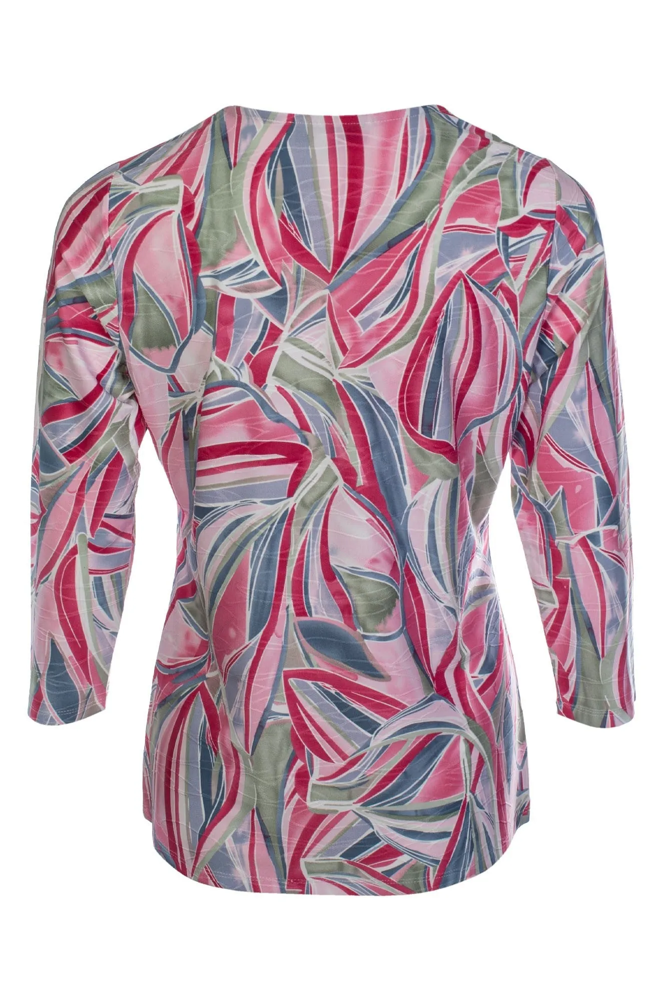 ShapeRetentionCloth Top | PINK SAGE LEAF | 9121C1