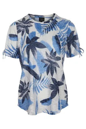 Top | Sky Navy Fern | 6062C1 fresh start