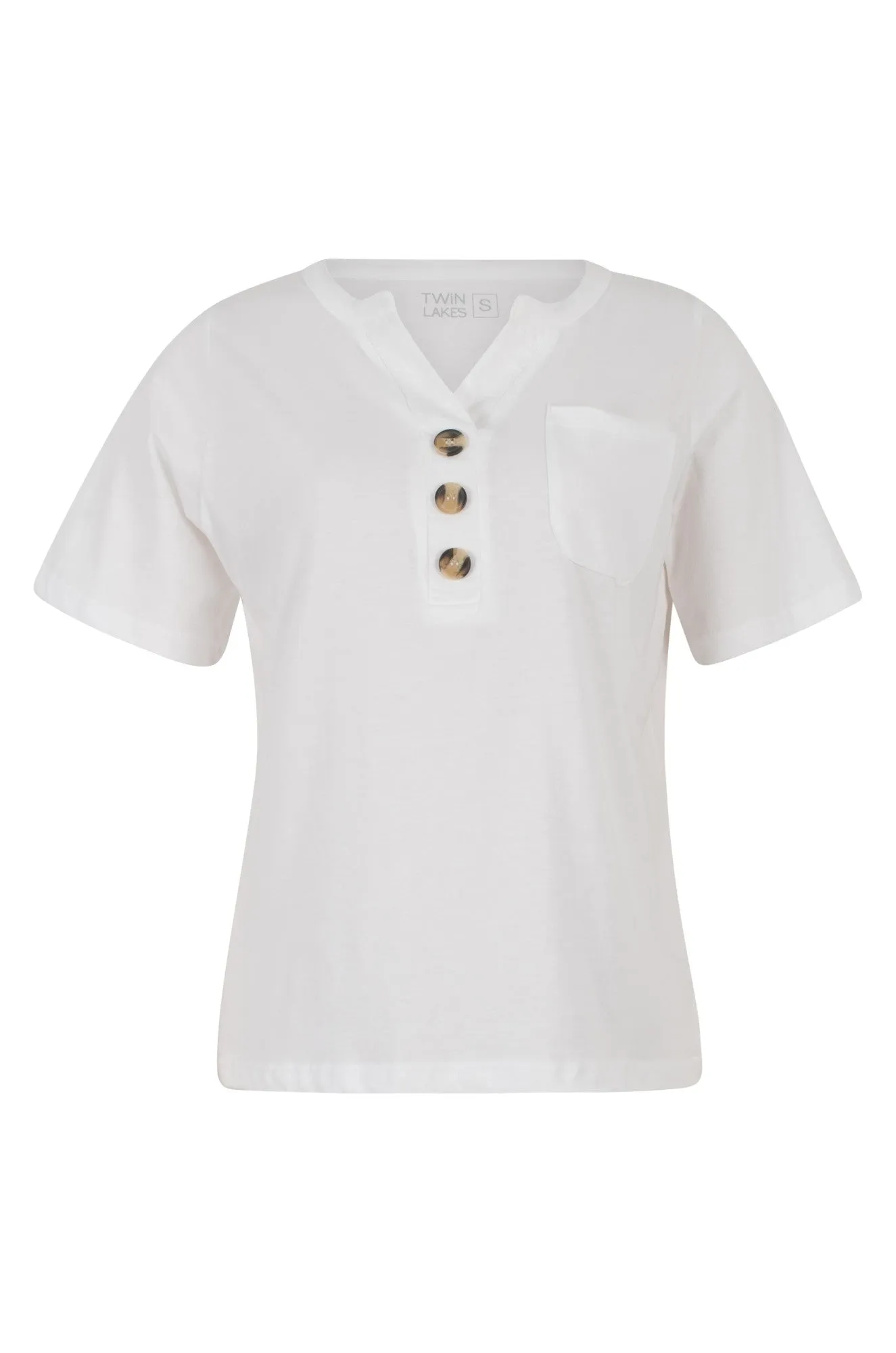 Night Charm Holiday Ease Top | WHITE | 6006C1
