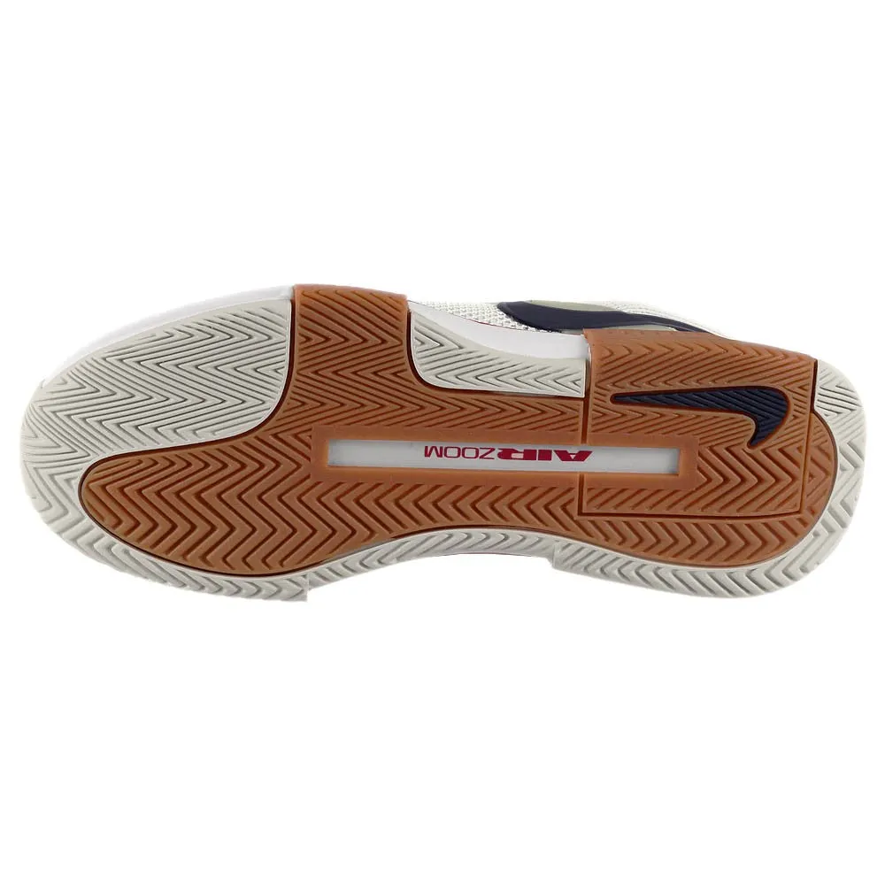 Nike Women's Air Zoom GP Challenge 1 - Summit White/Binary Blue Ventilated Mesh