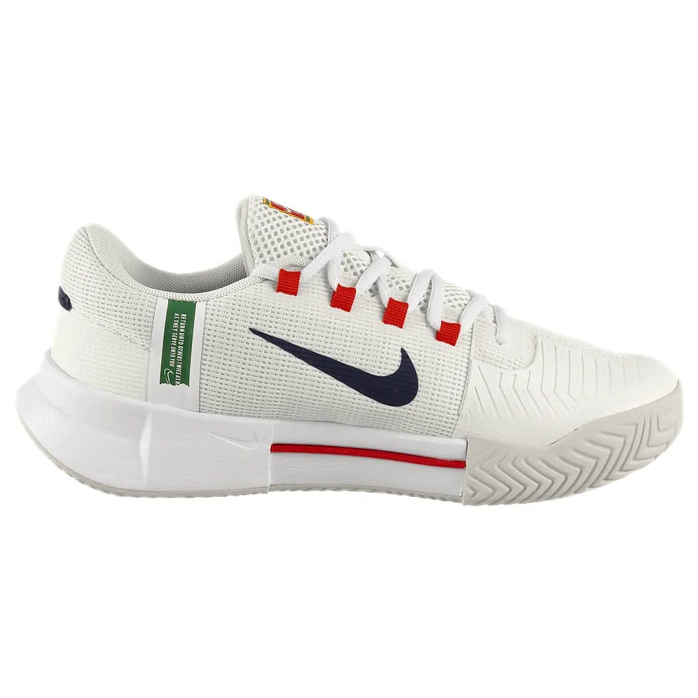 Nike Women's Air Zoom GP Challenge 1 - Summit White/Binary Blue Ozone Treated Durability Breathable Tongue Structure