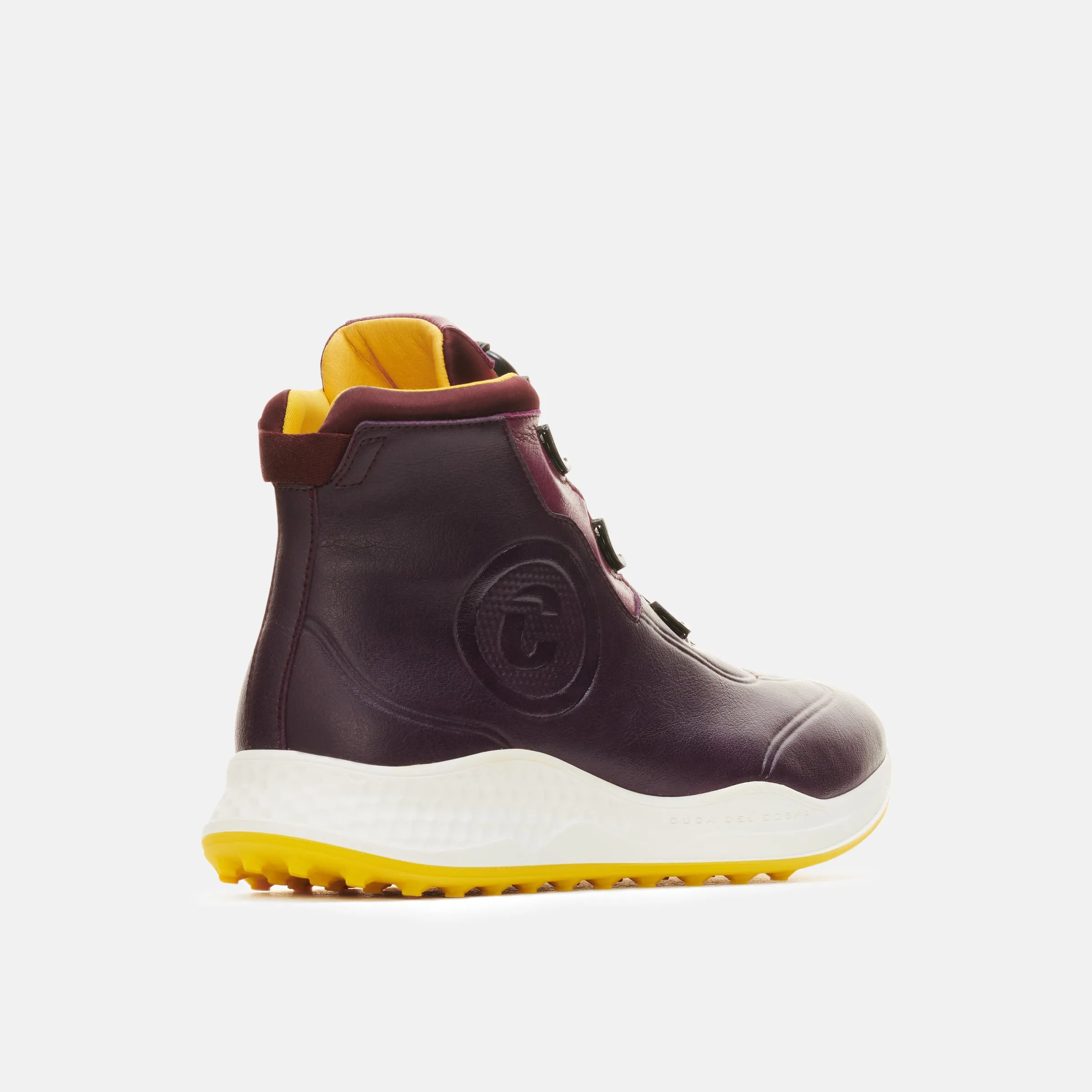 Toscana - Aubergine/Yellow Comfort Motion Pro Firm Flex