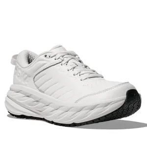 weekend warrior aerobic - shoes Womens Hoka Bondi SR (Slip Resistant) Wide in Frost/Frost