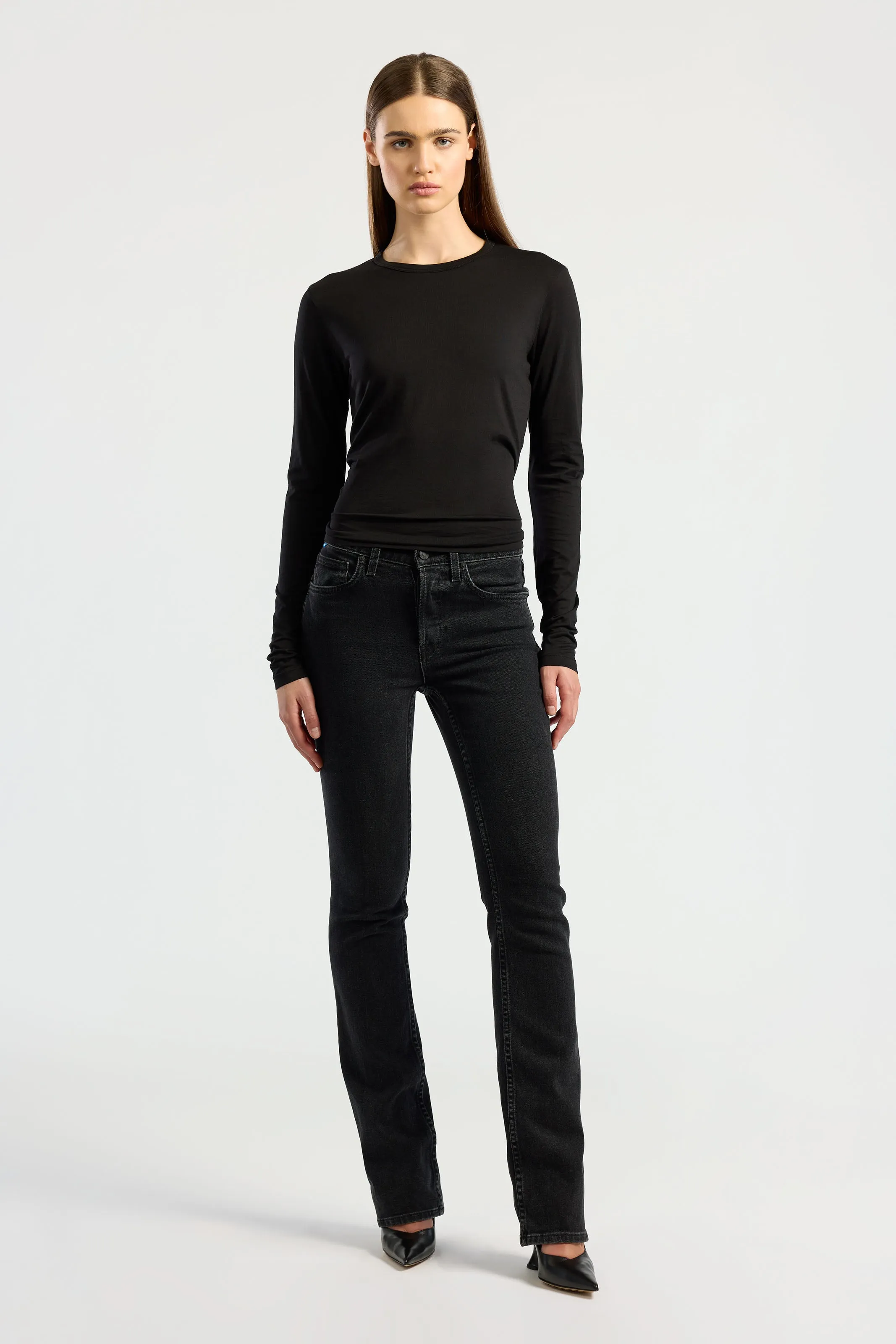 Standard Long Sleeve Shirt Layered Look Wear