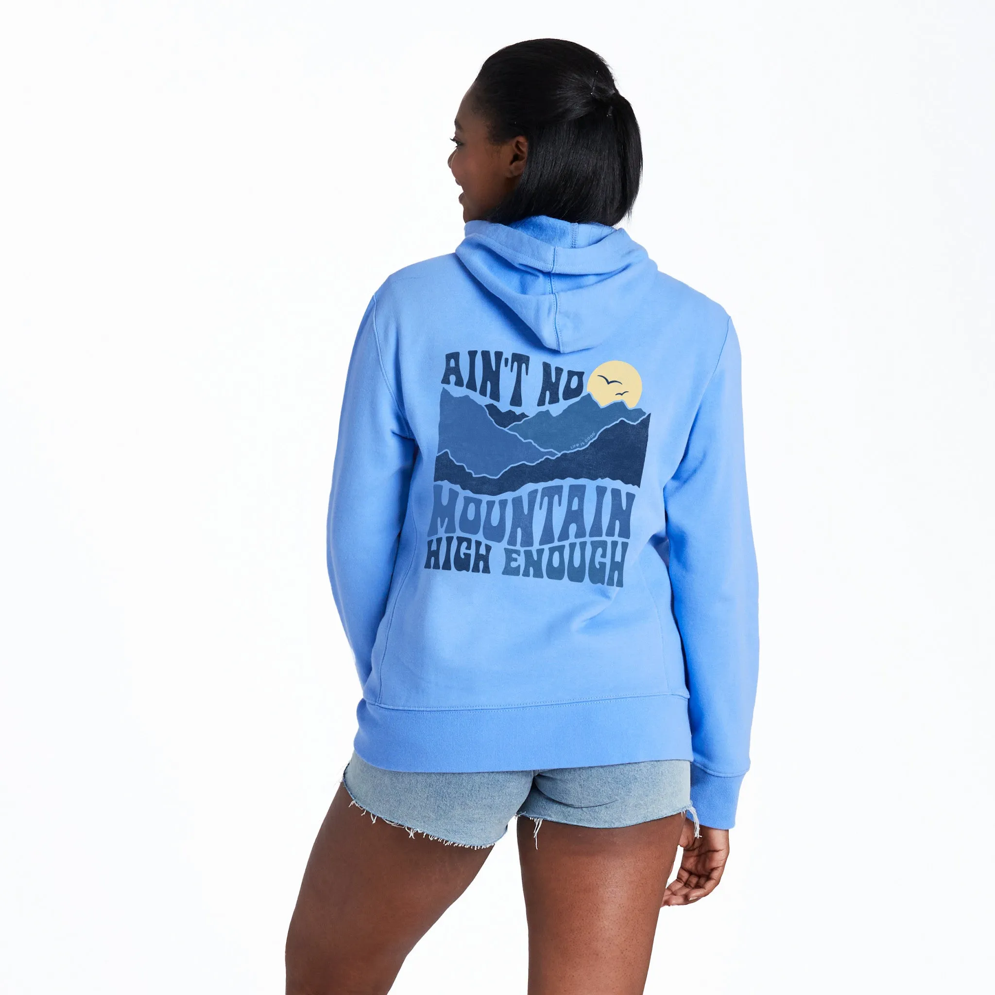 product review Office Casual Women's Ain't No Mountain High Enough Simply True Fleece Zip Hoodie