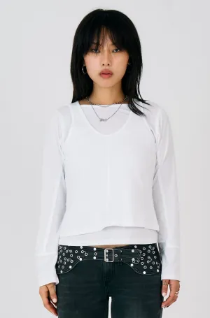 Troop Double Layer Long Sleeve Top AdjustableWaistband Classic Glow