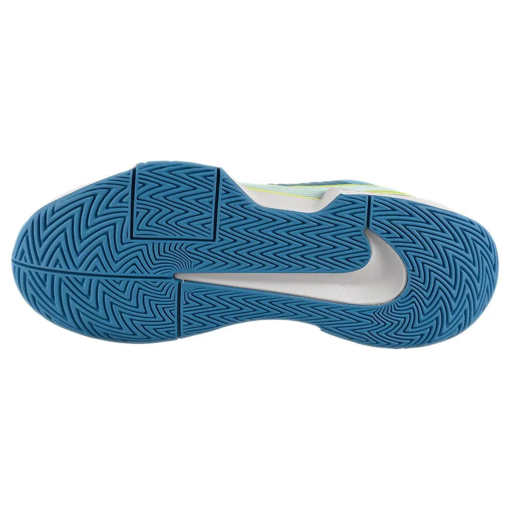 Nike Women's Air Zoom GP Challenge Pro - Beyond Blue/Glacier Blue Durable Traction Pattern