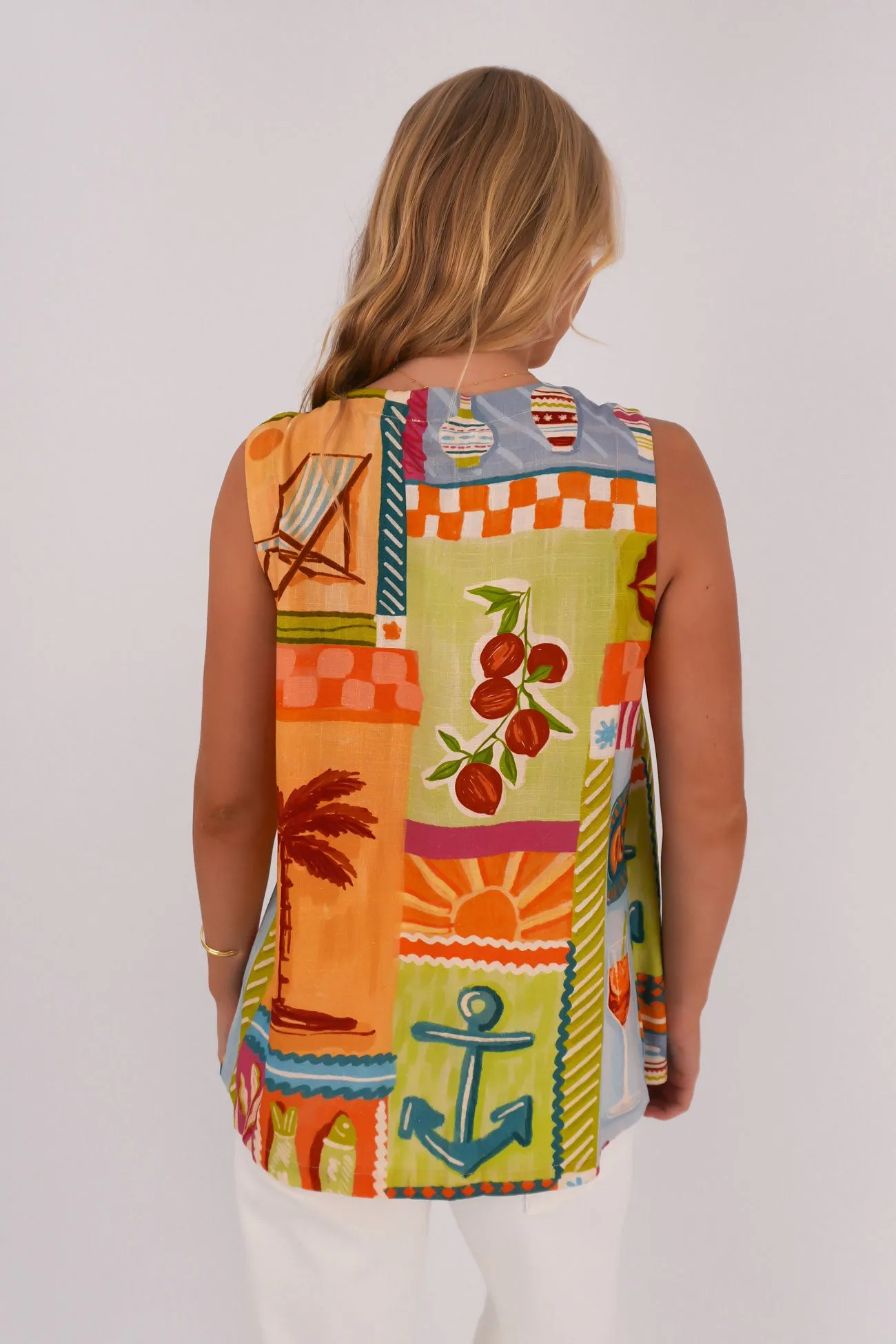 Tyson Vest Ashna Polish Glow