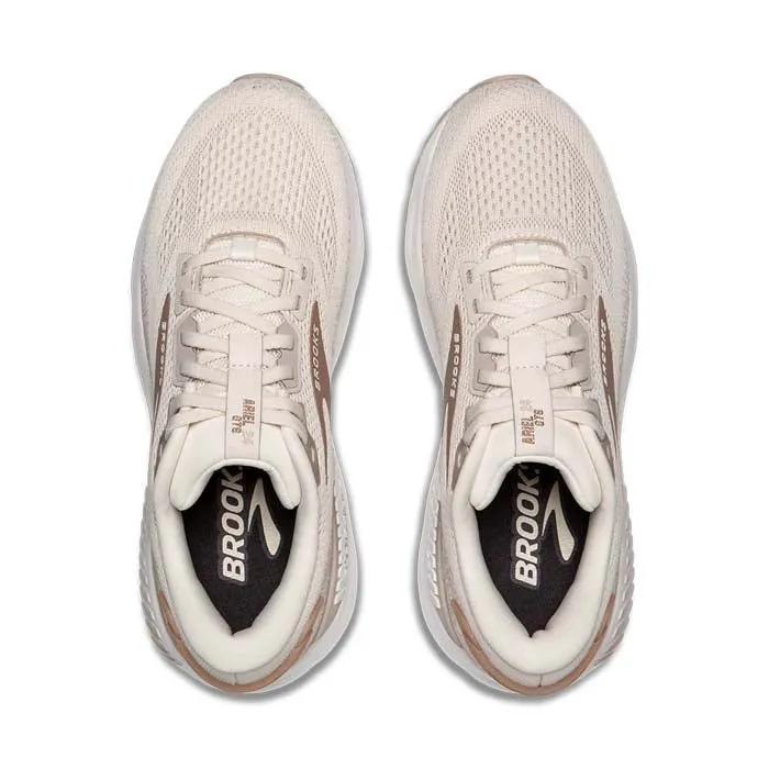 anti - static - property shoes Womens Brooks Running Ariel GTS 24 in Coconut/Chateau/Portabella