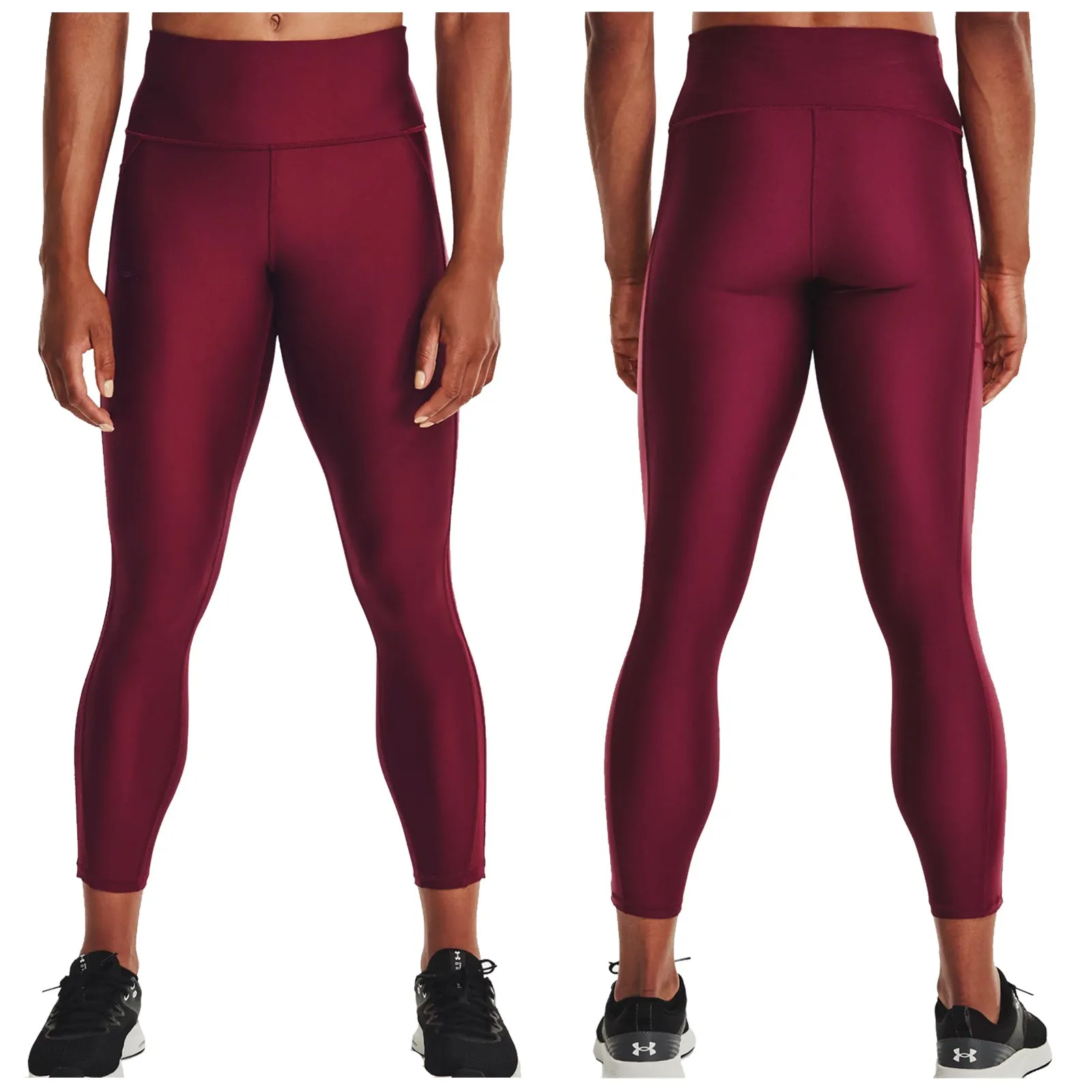 Under Armour Ladies Armour Ankle Crop 7/8 Leggings For Teens Lightweight Material