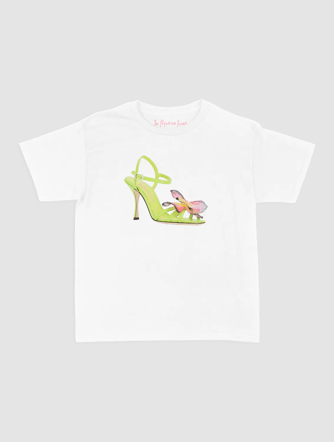 Premium Cotton Blend Holiday Trend if the shoe fits baby tee