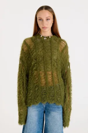 Sublimation Print Resistant Gentle Wash Process Liar Shredded Knit