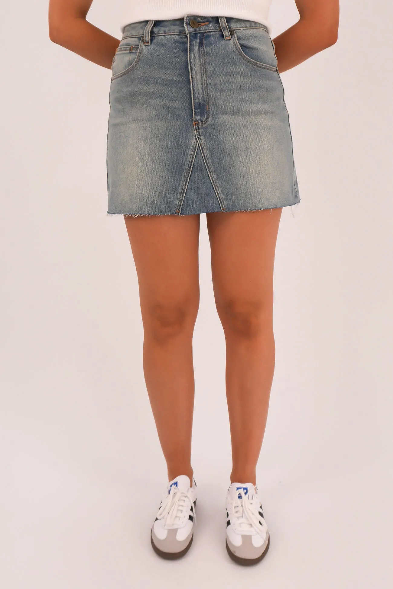 A Aline Skirt Gisele Elasticized Hem Performance Fashion