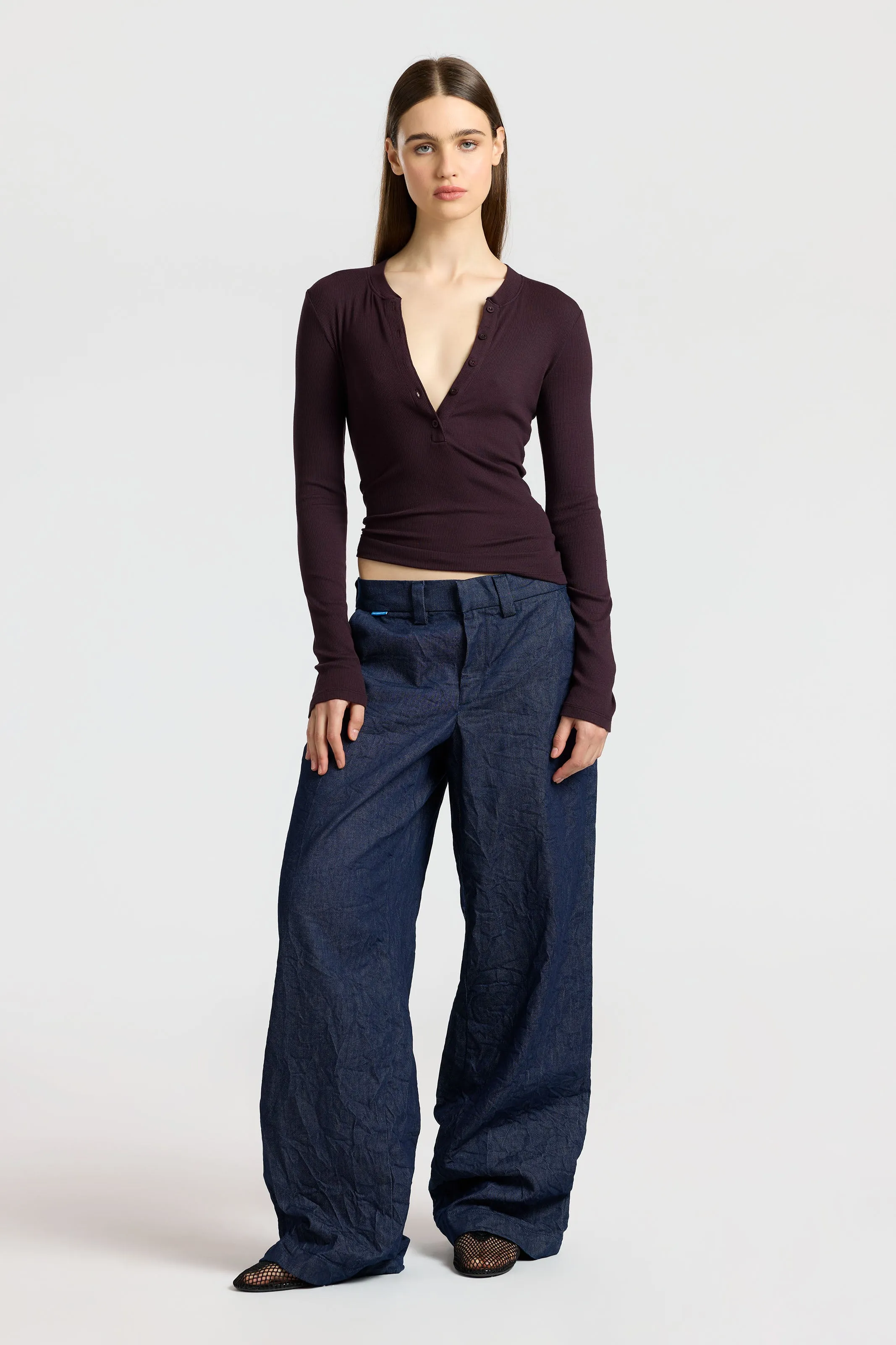 Comfortable apparel Verona Henley