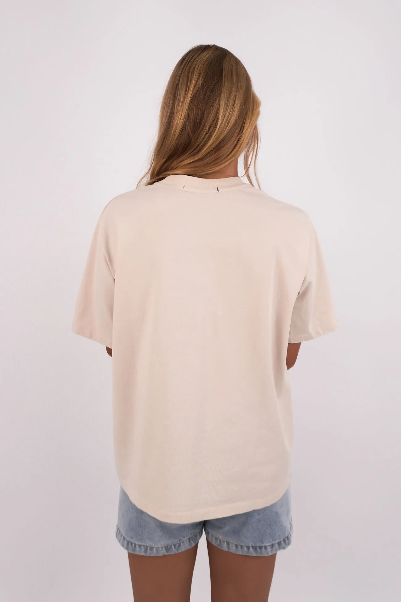 Valley Tee Natural Premium Cotton Cool Fit
