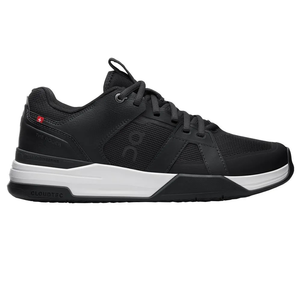 Flexible Arch Support Bio Degradable Components On Women's THE ROGER Clubhouse Pro - Black/White