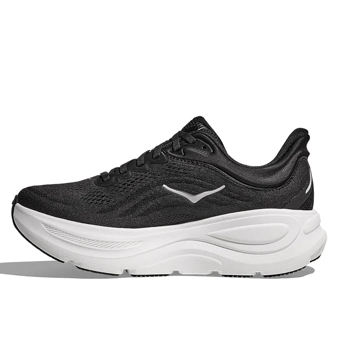 bulky - feature shoes Womens Hoka Bondi 9 Wide in Black/White