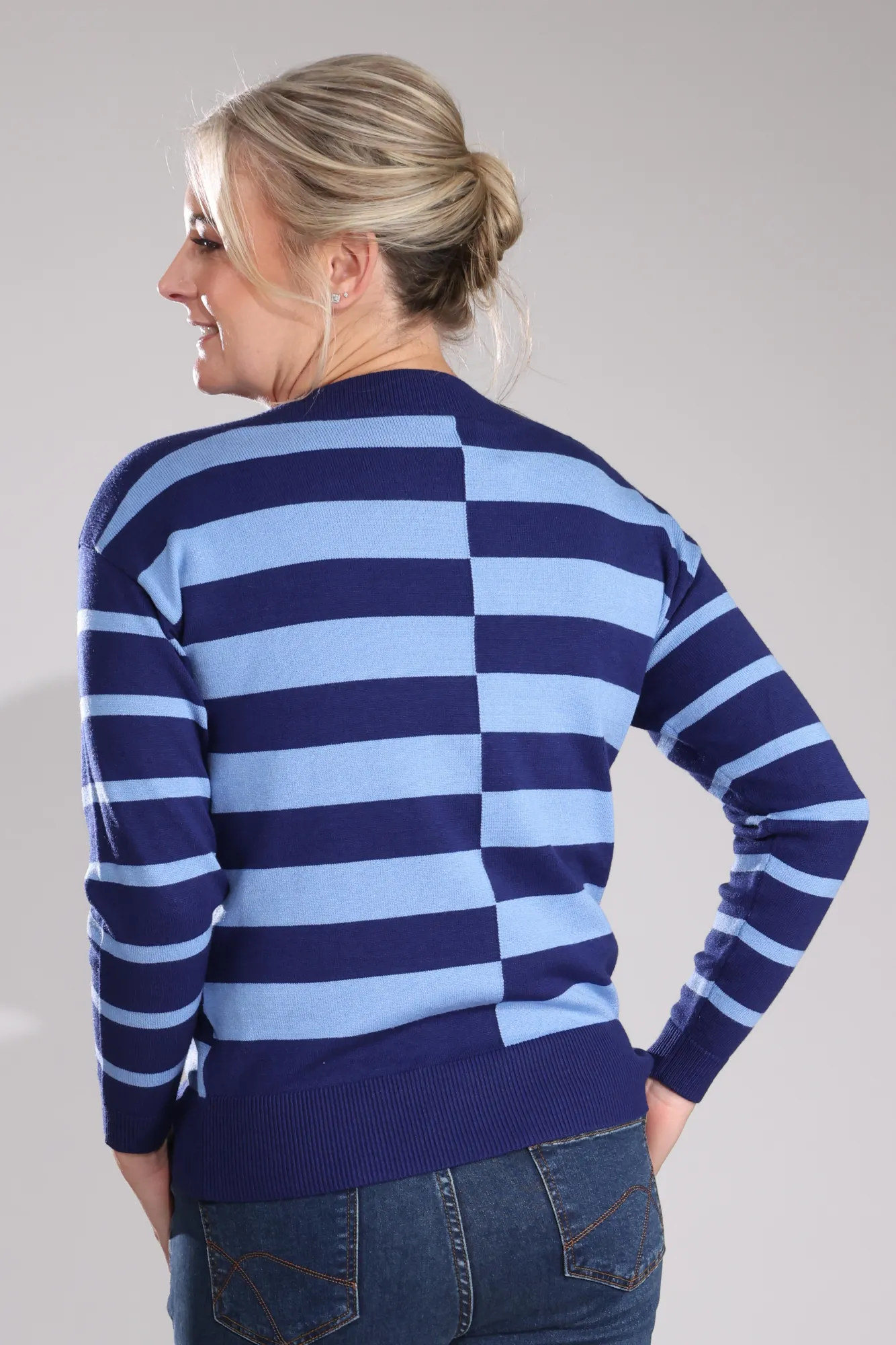 Jumper - Knitwear | French Navy/Deep Sky | 7322B1 Perfect Layer Temperature Regulating