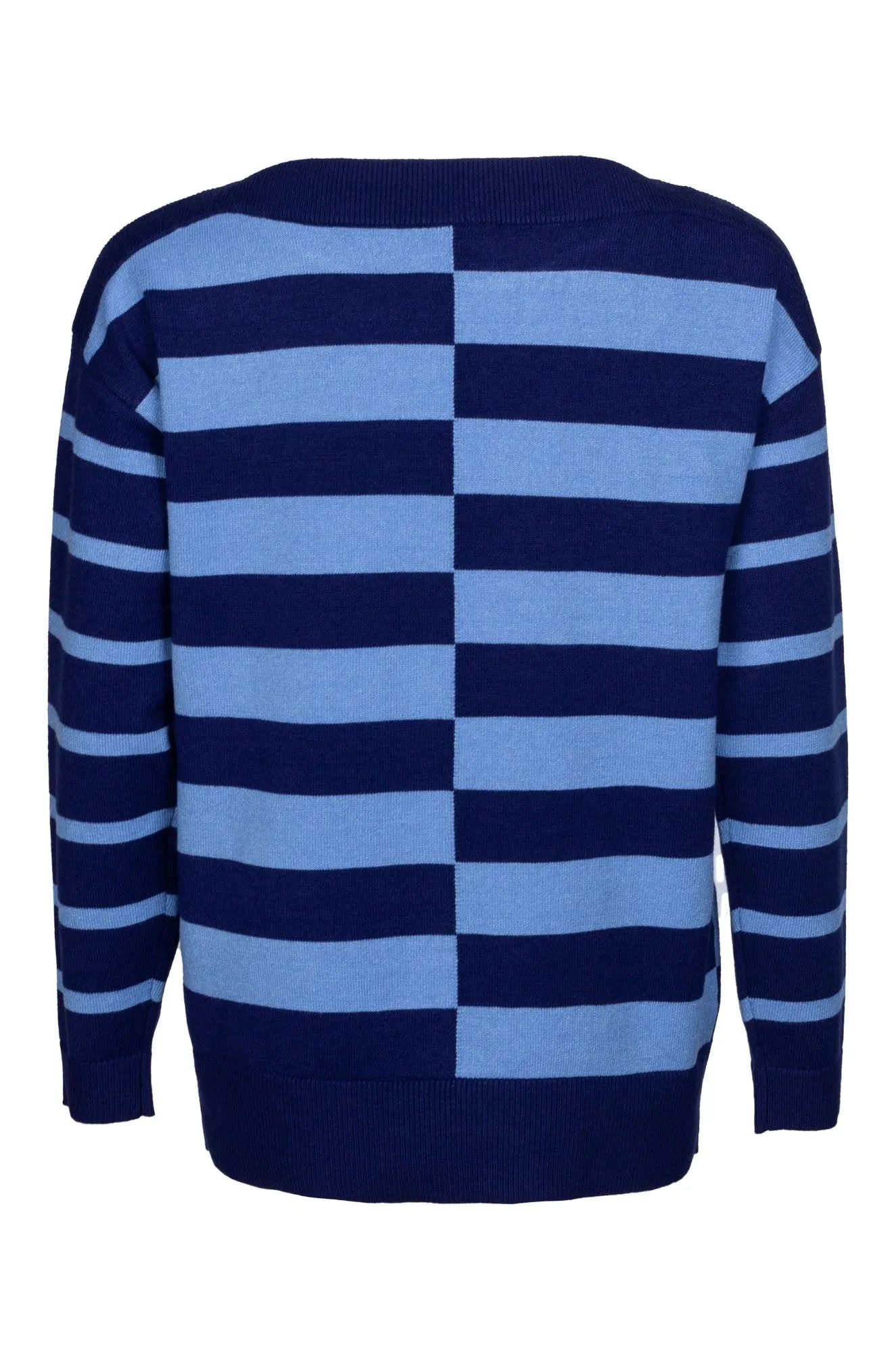 Jumper - Knitwear | French Navy/Deep Sky | 7322B1 Chilly Days Gentle Fabric