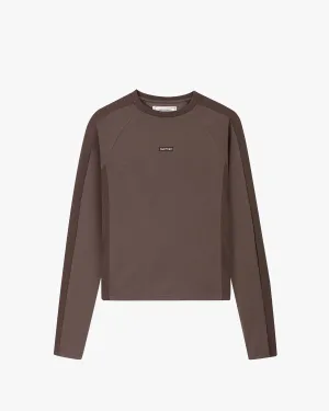 Weather Ready NonIrritatingSeams Tech Longsleeve Brown