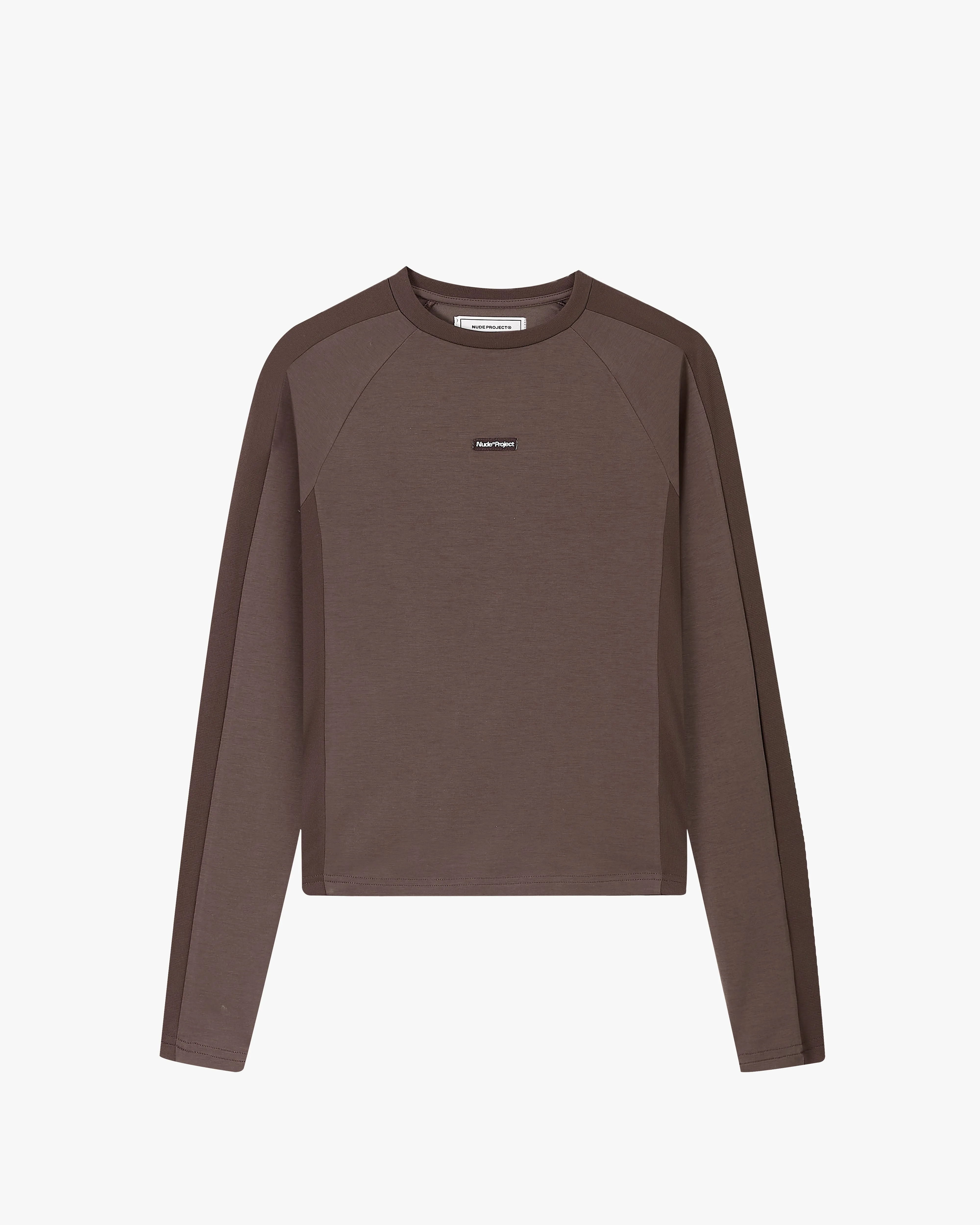 Training Fit Tech Longsleeve Brown