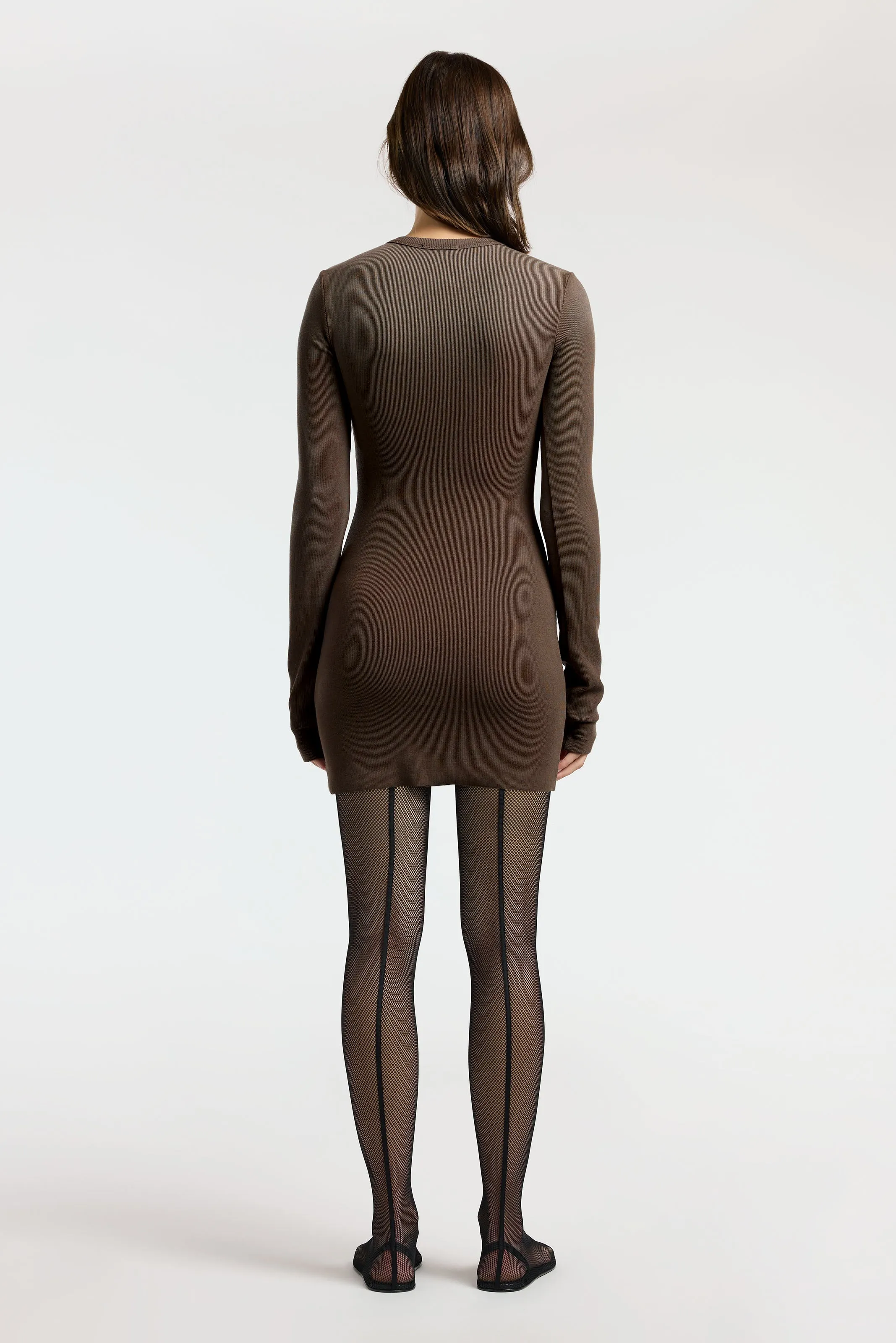 Tailored Layers Anti-bacterial Verona Crewneck Mini Dress