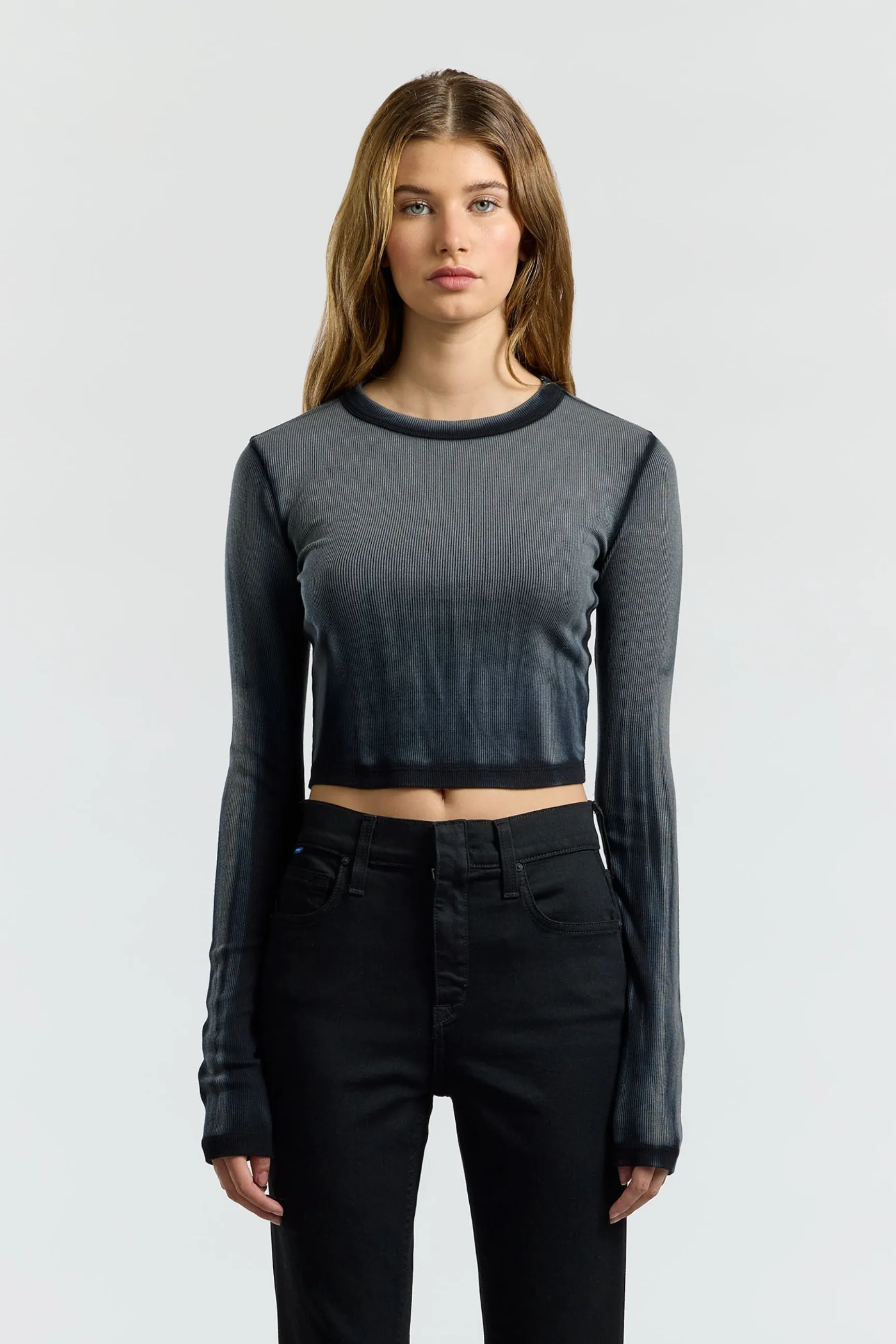 Verona Crop Shirt Basic Piece
