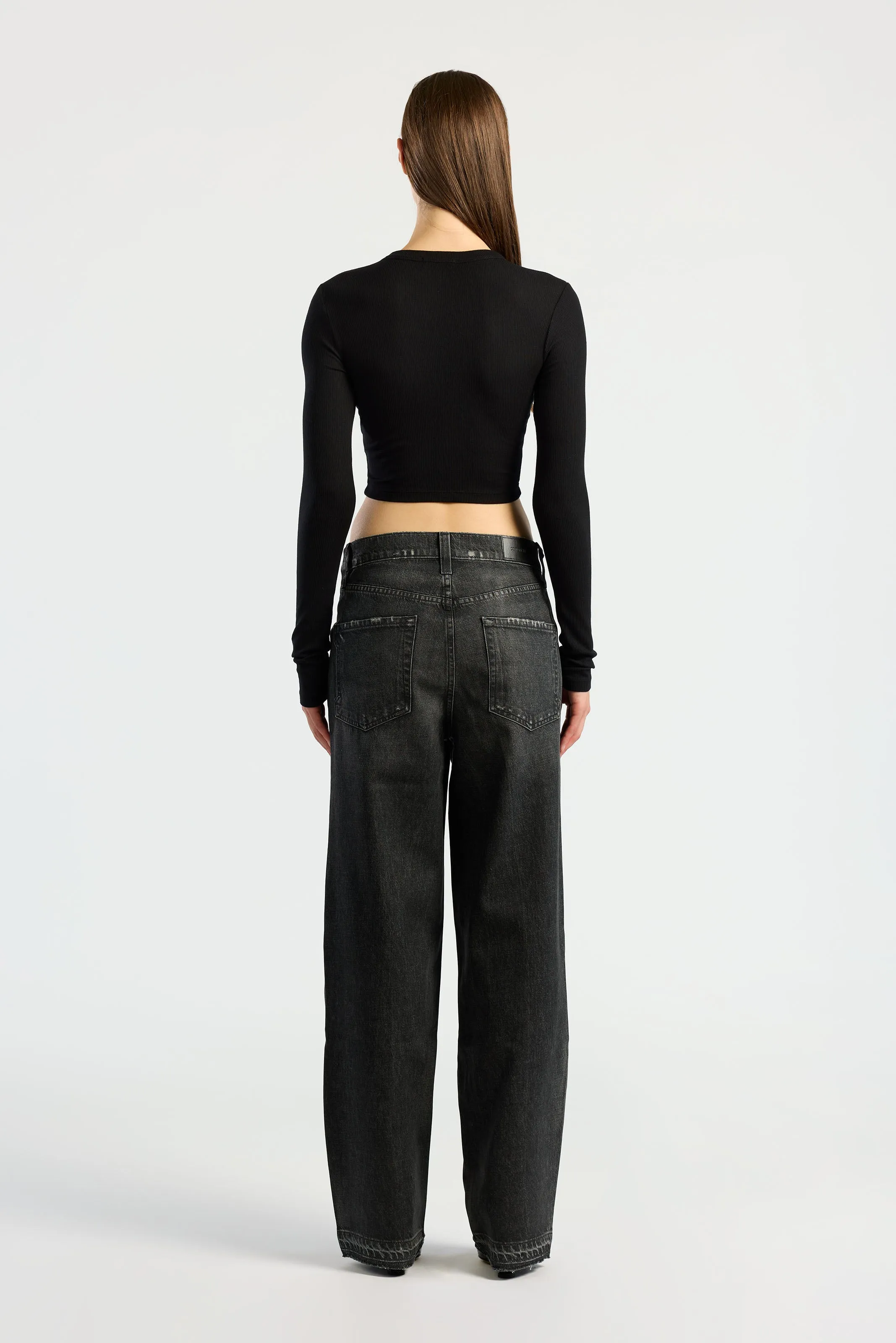 Verona Crop Shirt MicroPiqueKnit