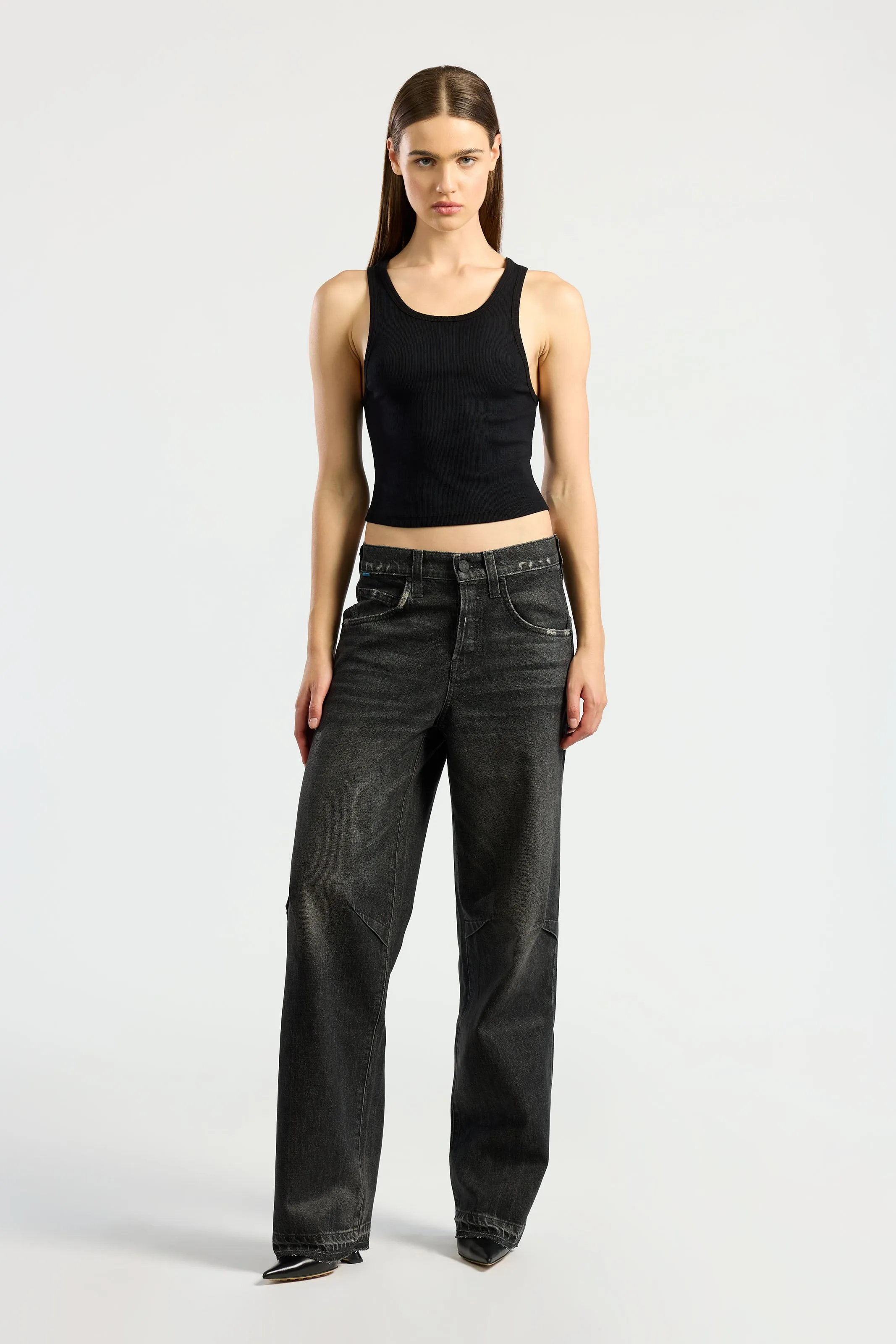 Comfortable Outerwear StainlessZippers Verona Crop Tank