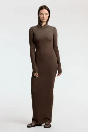 Luxe style Layering Fit Verona Hoodie Dress