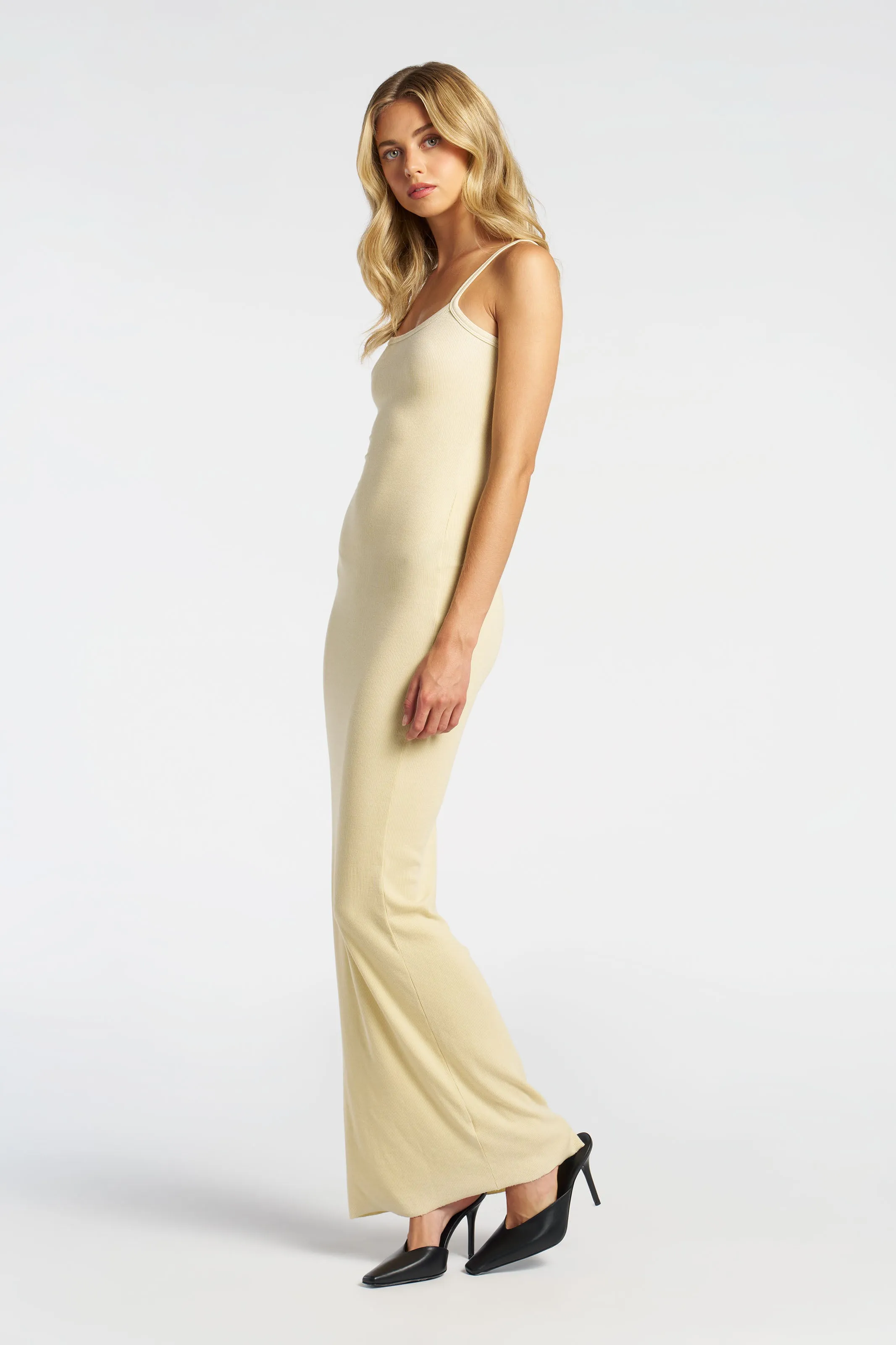 Verona Spaghetti Maxi Dress Edgy Twist