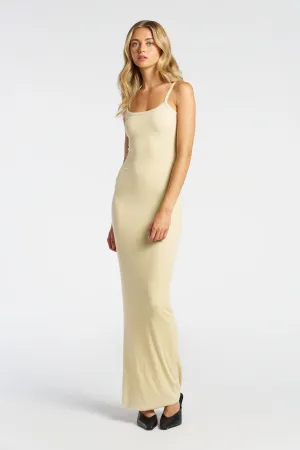 CrinkleResistantWeave Chic boho dress Verona Spaghetti Maxi Dress