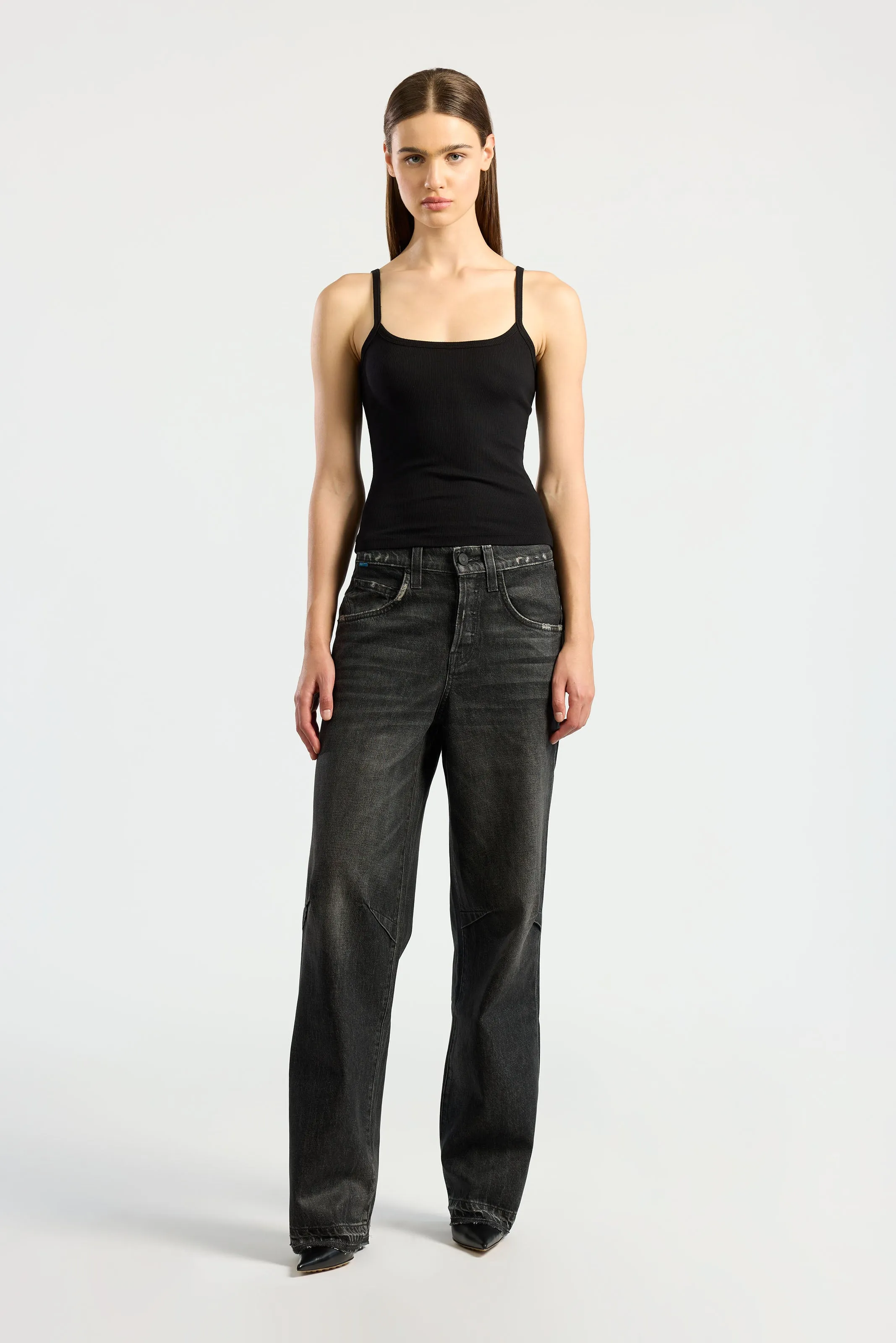 Verona Spaghetti Tank Smooth Yarn