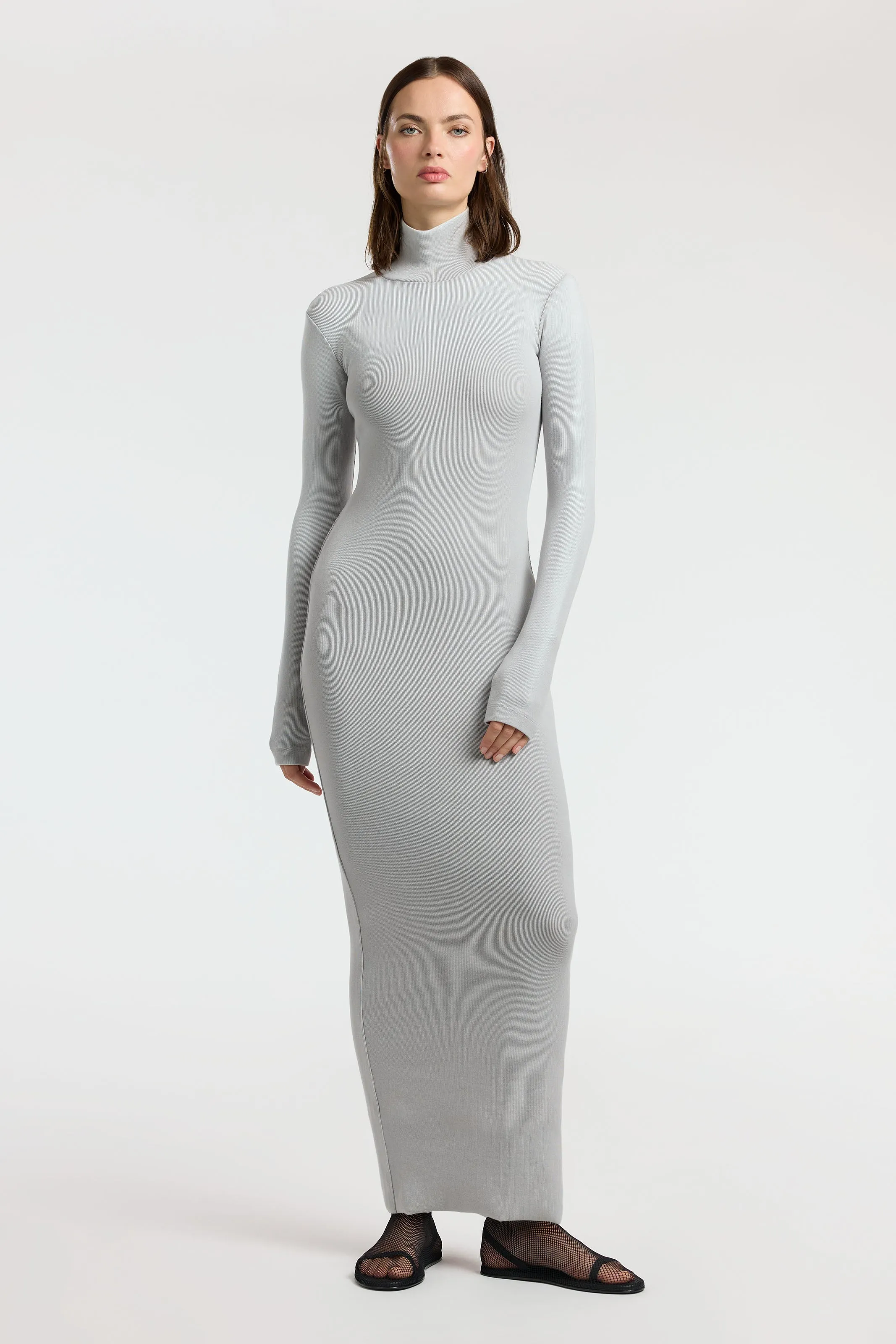 Verona Turtleneck Maxi Dress Timeless Touch Essential Piece