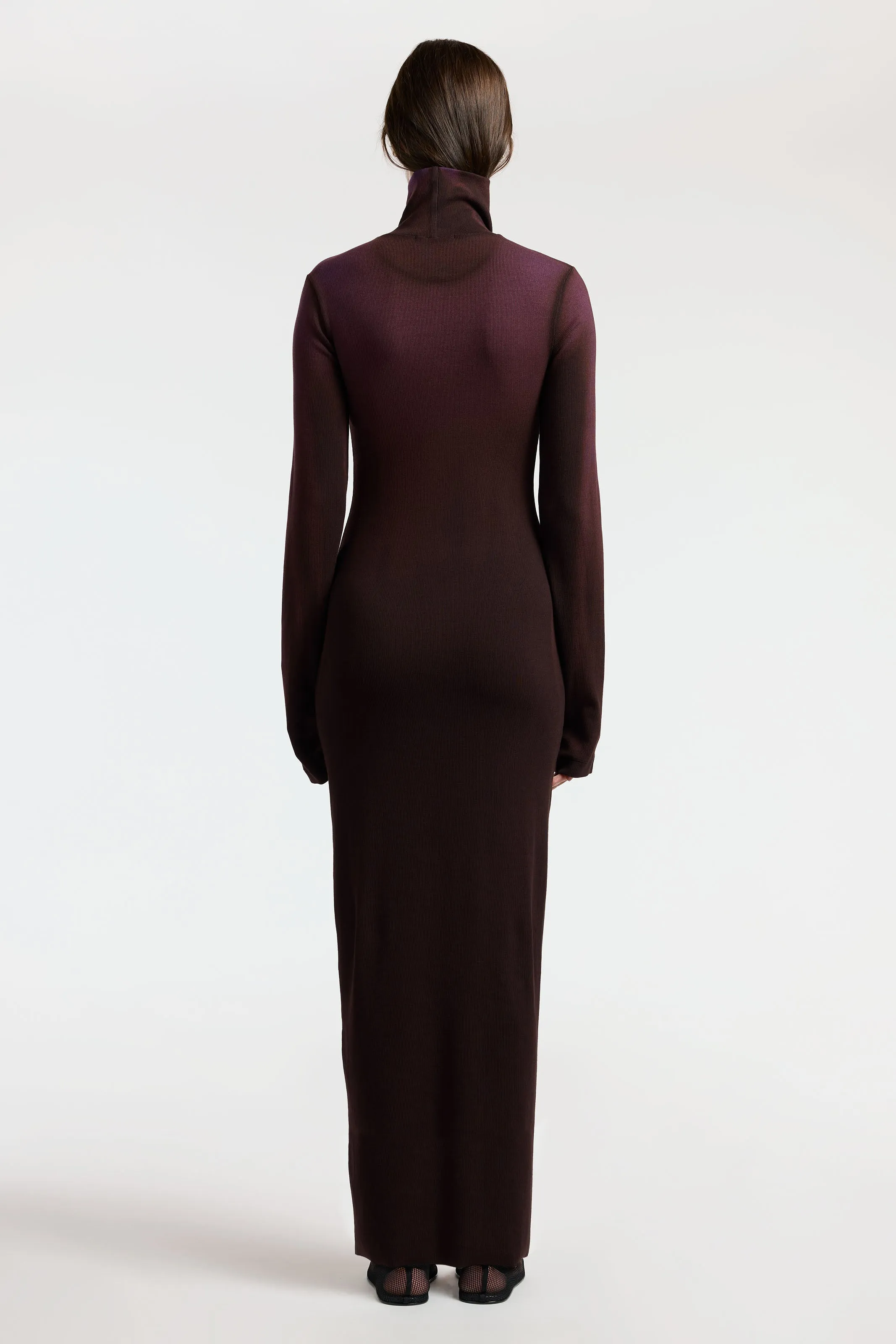 Work Ready Grace Flow Verona Turtleneck Maxi Dress