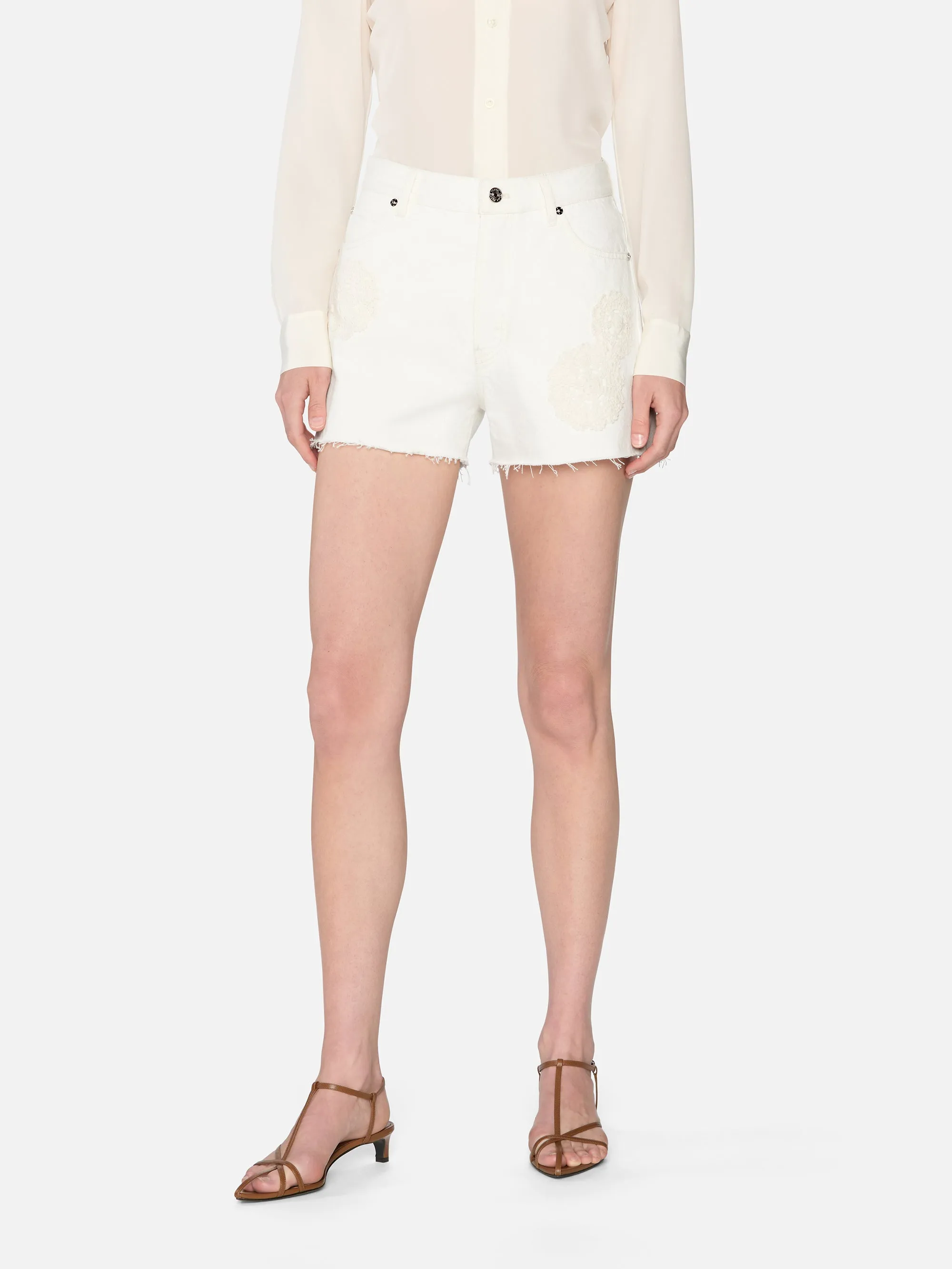 Move Freely work mode The Crochet Dare Short -- Flurry