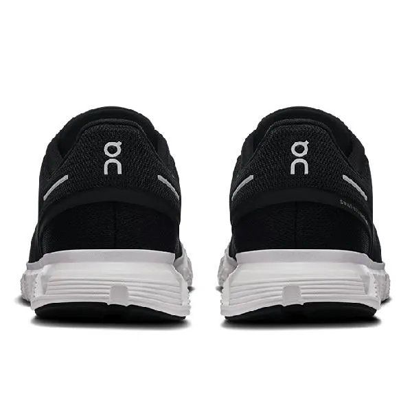 neutral - arch shoe help Womens On Running Cloud 6 in Black/White