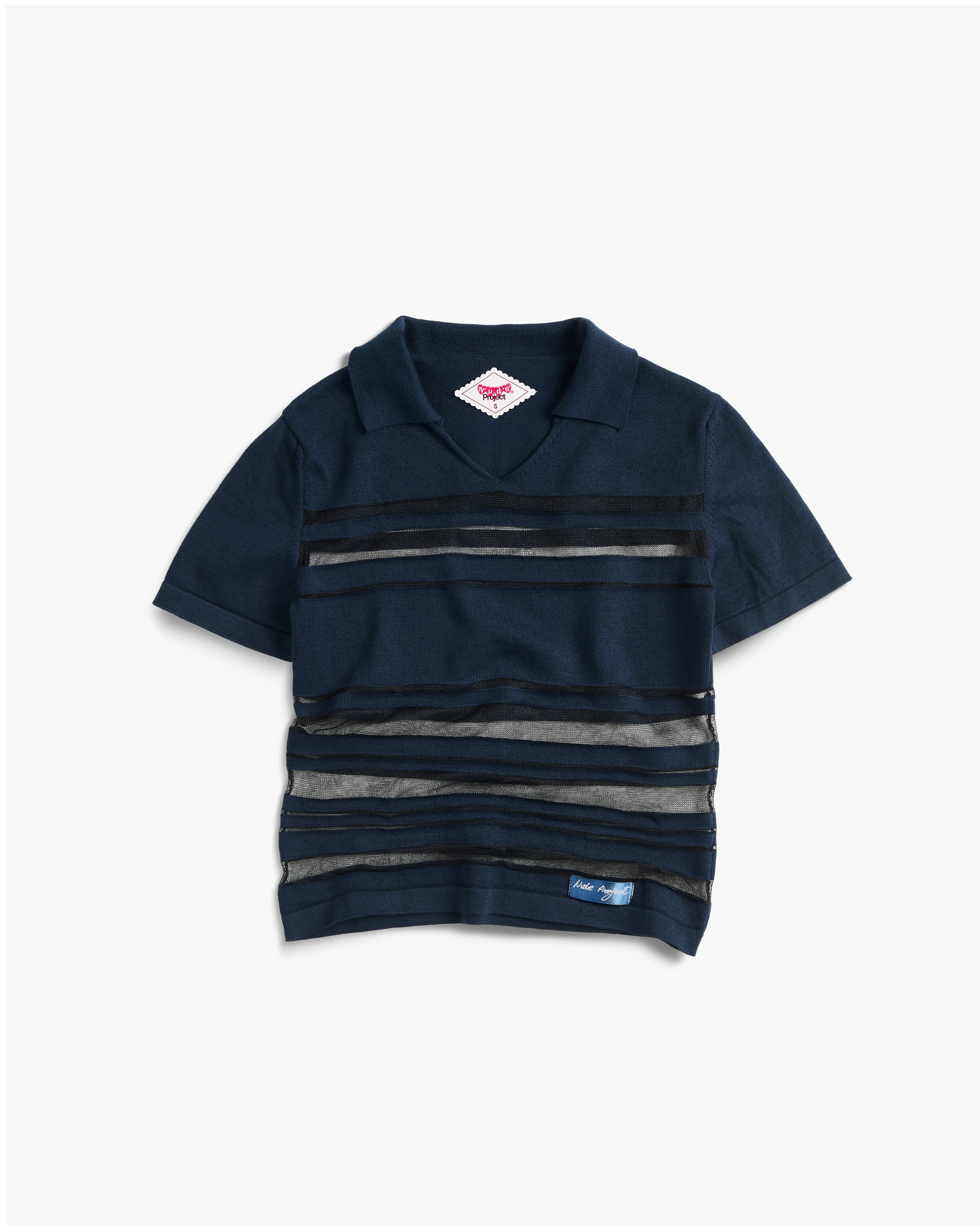 Views Knit Polo Thermal regulation Ribbed Structure