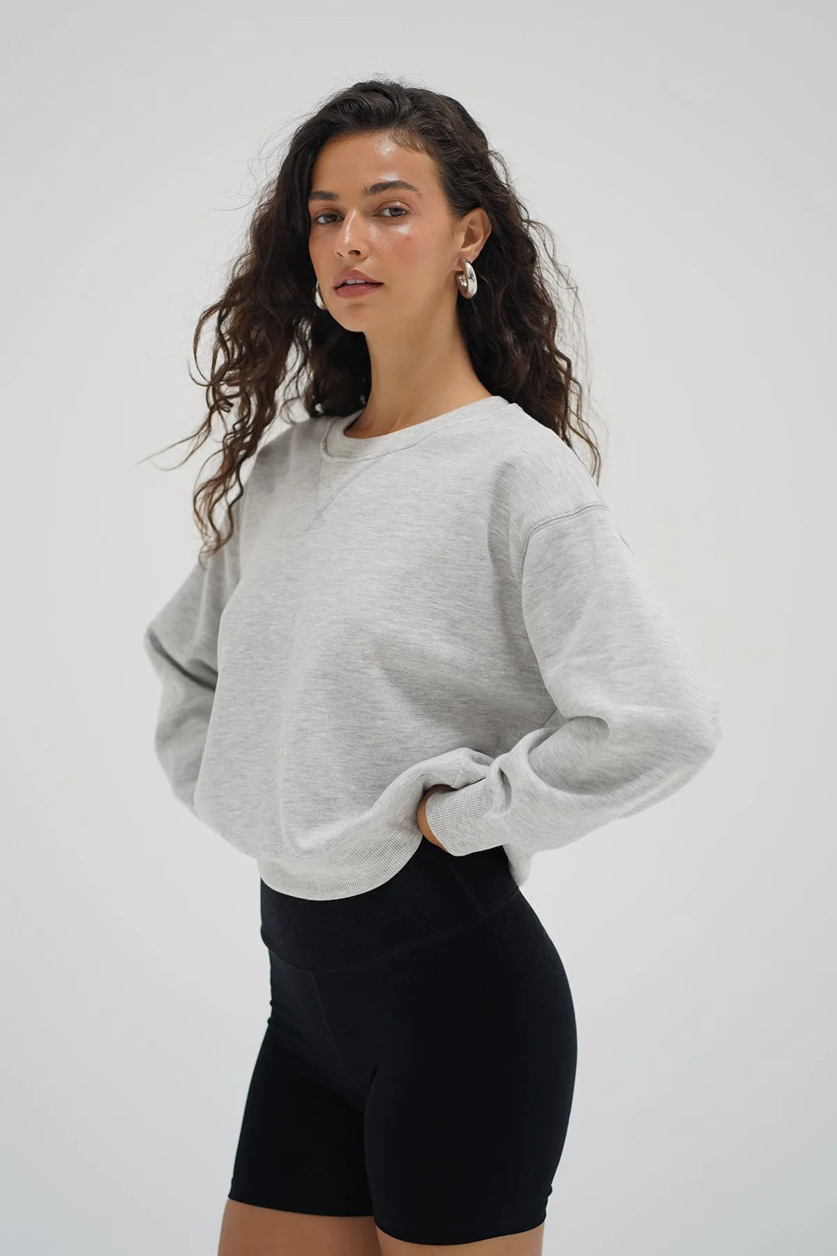 Vintage Daniel Sweatshirt - Heather Grey WrinkleResistant