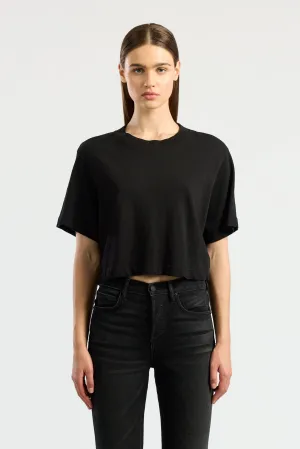 Tokyo Crop Tee V neck Comfortable All Day Wear