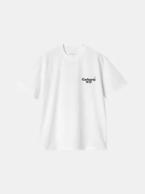 Eco Conscious Production W Button Tee White