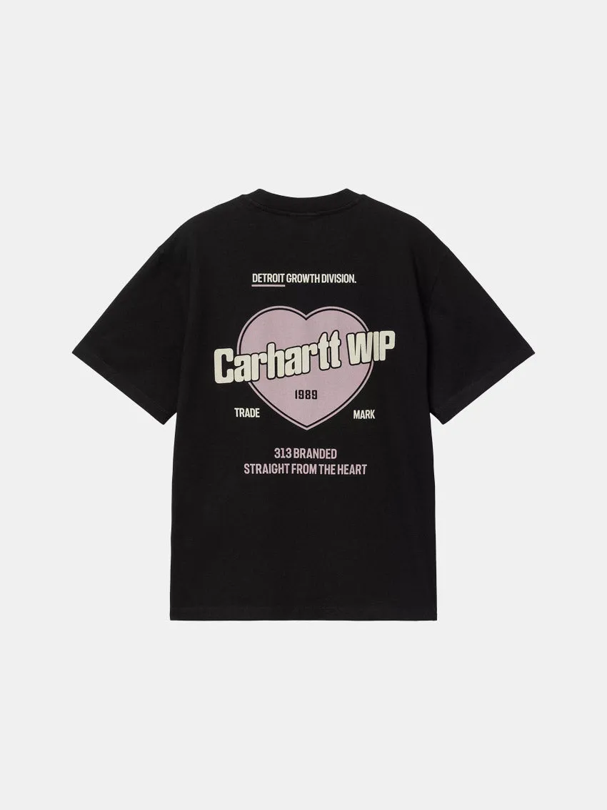 Summer Style Anti-bacterial W Growth Tee Black