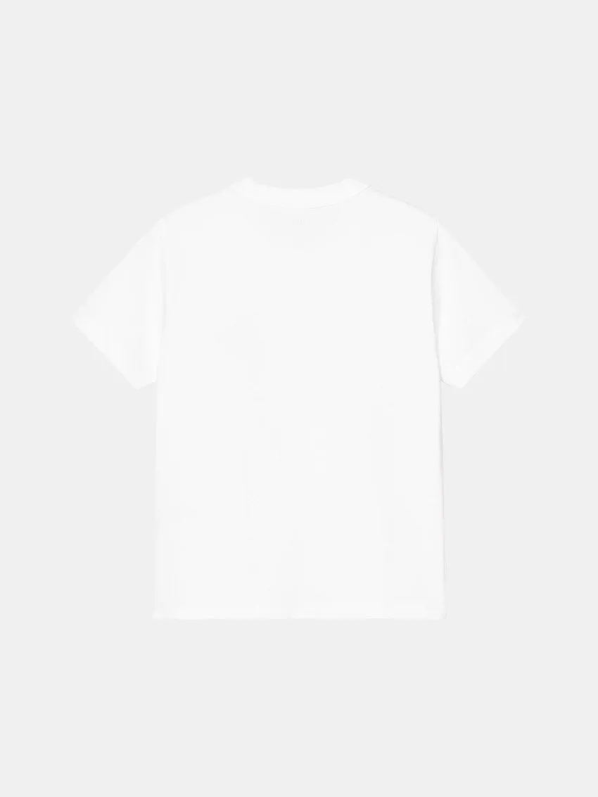 W Jake Garcia Tee White Casual Comfort Wear