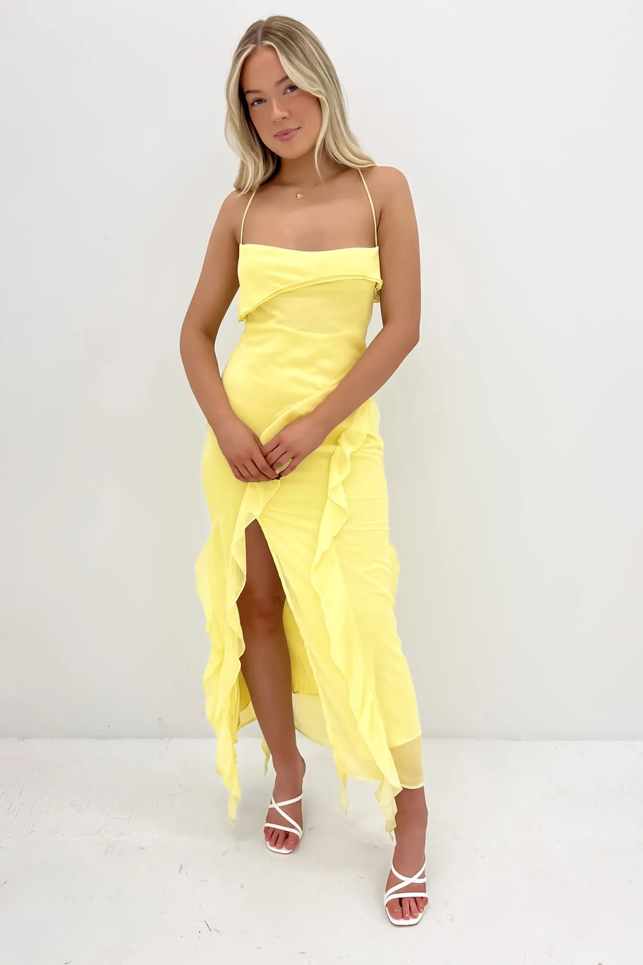 Gentle Glow Loz Maxi Dress Yellow